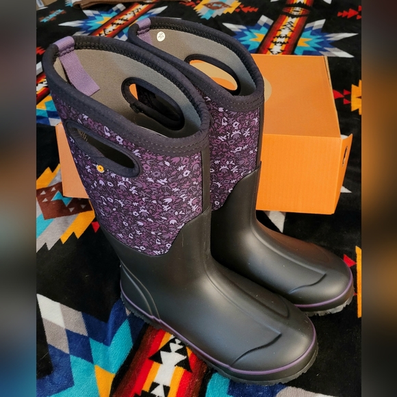 NEW Ladies BOGS Classic Neoprene Floral Design Sz US 7 NWT - Picture 3 of 10